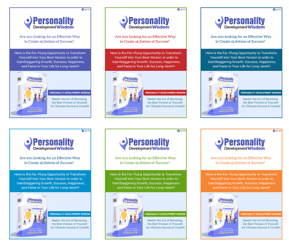 Personality Development Wisdom PLR Sales Funnel Professional Minisites