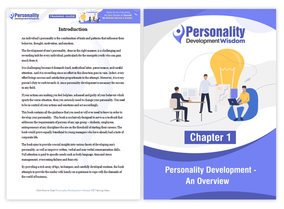 Personality Development Wisdom PLR Sales Funnel Training Guide