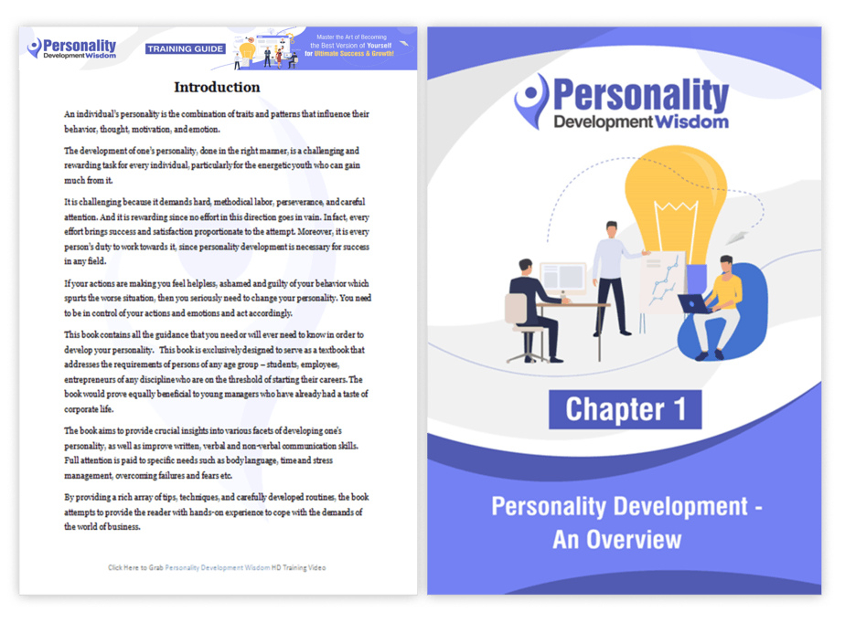 Personality Development Wisdom PLR Sales Funnel Training Guide Personality Development Wisdom PLR Sales Funnel Training Guide