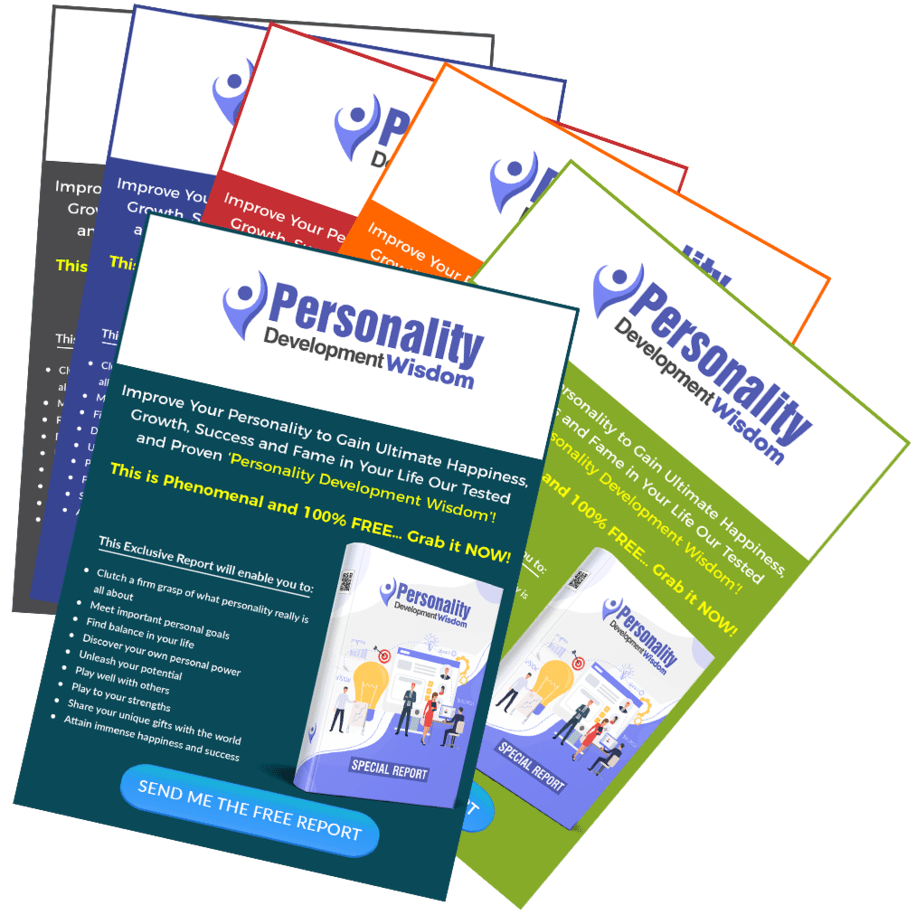 Personality Development Wisdom PLR Sales Funnel Upsell Squeeze Page