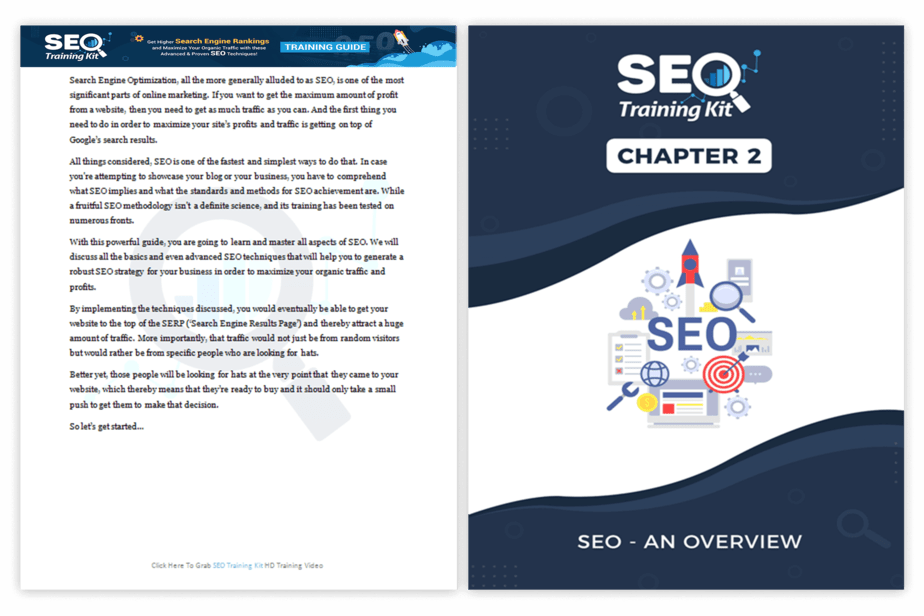 SEO Training Kit Training Guide 1