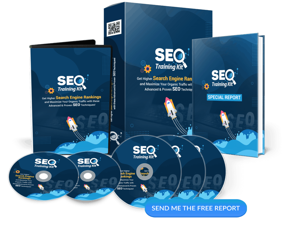 SEO Training Kit Upgrade Squeeze Page Graphics
