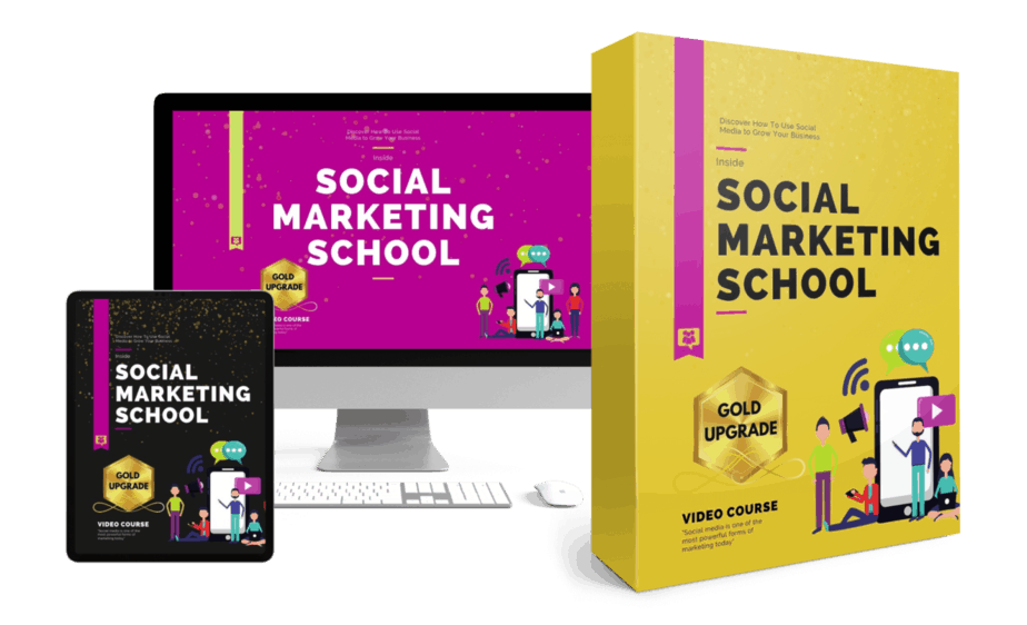 Social Marketing School Upsell