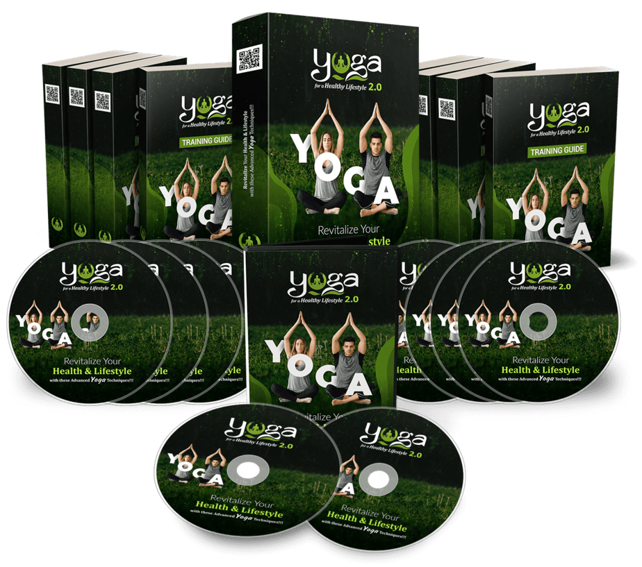 Yoga for a Healthy Lifestyle 2.0 PLR Sales Funnel Upsell Graphics