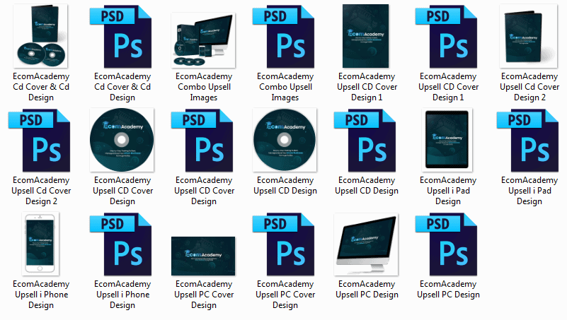 eCommerce Academy Professionally designed Upsell Graphics