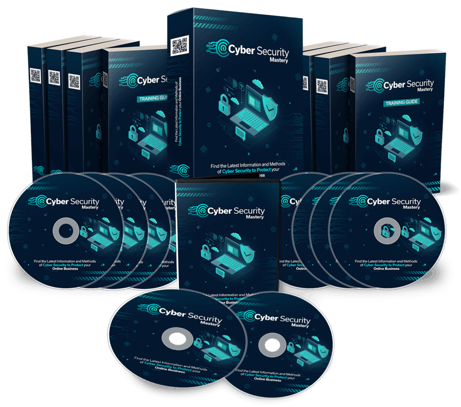 Cyber Security Mastery PLR Sales Funnel Upsell Graphics