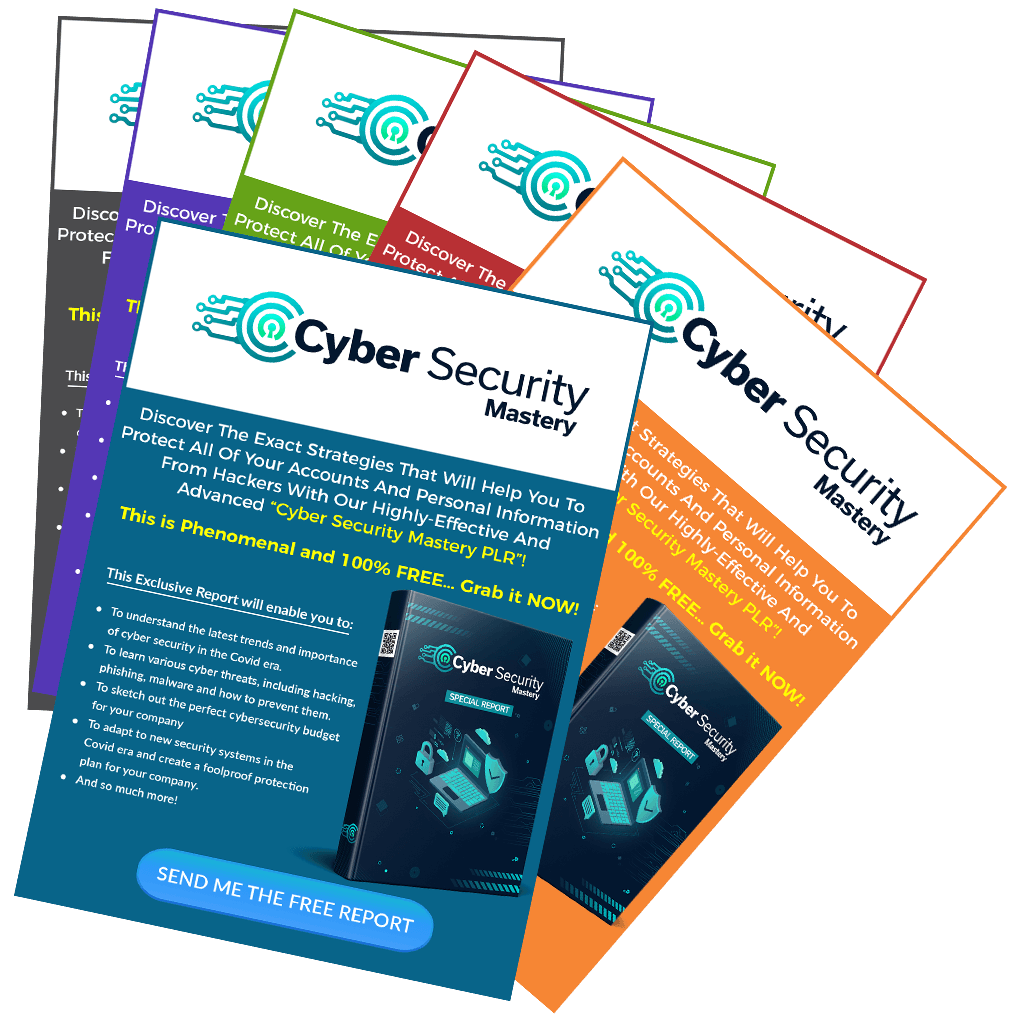 Cyber Security Mastery PLR Sales Funnel Upsell Squeeze Page