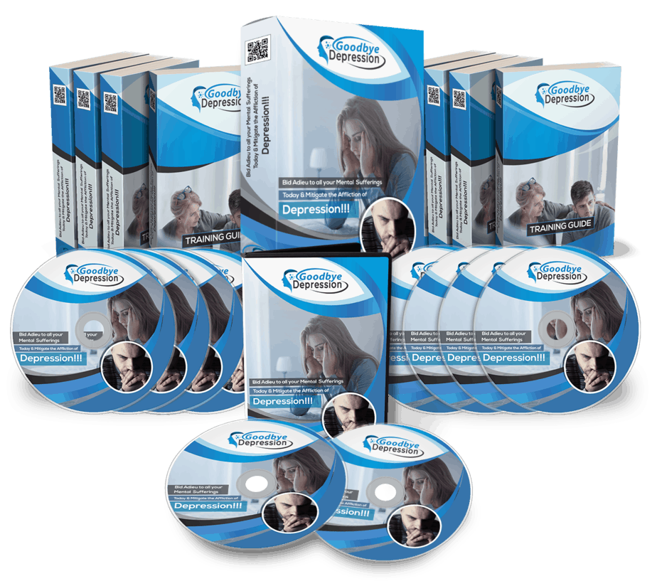 Goodbye Depression PLR Sales Funnel Upsell Graphics