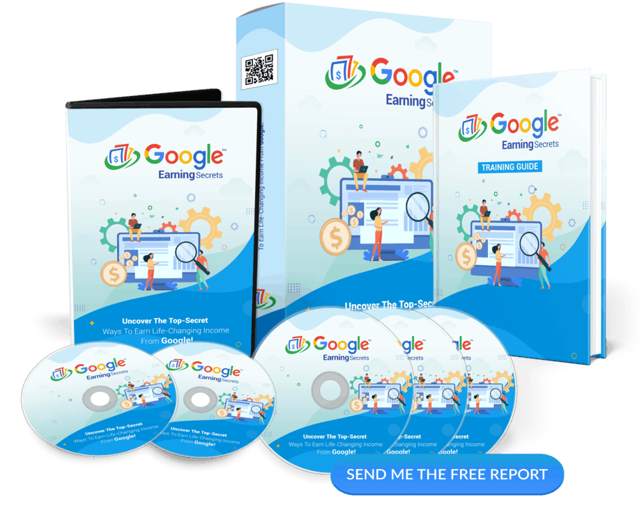 Google Earning Secrets PLR Sales Funnel Upsell Squeeze Page Graphics