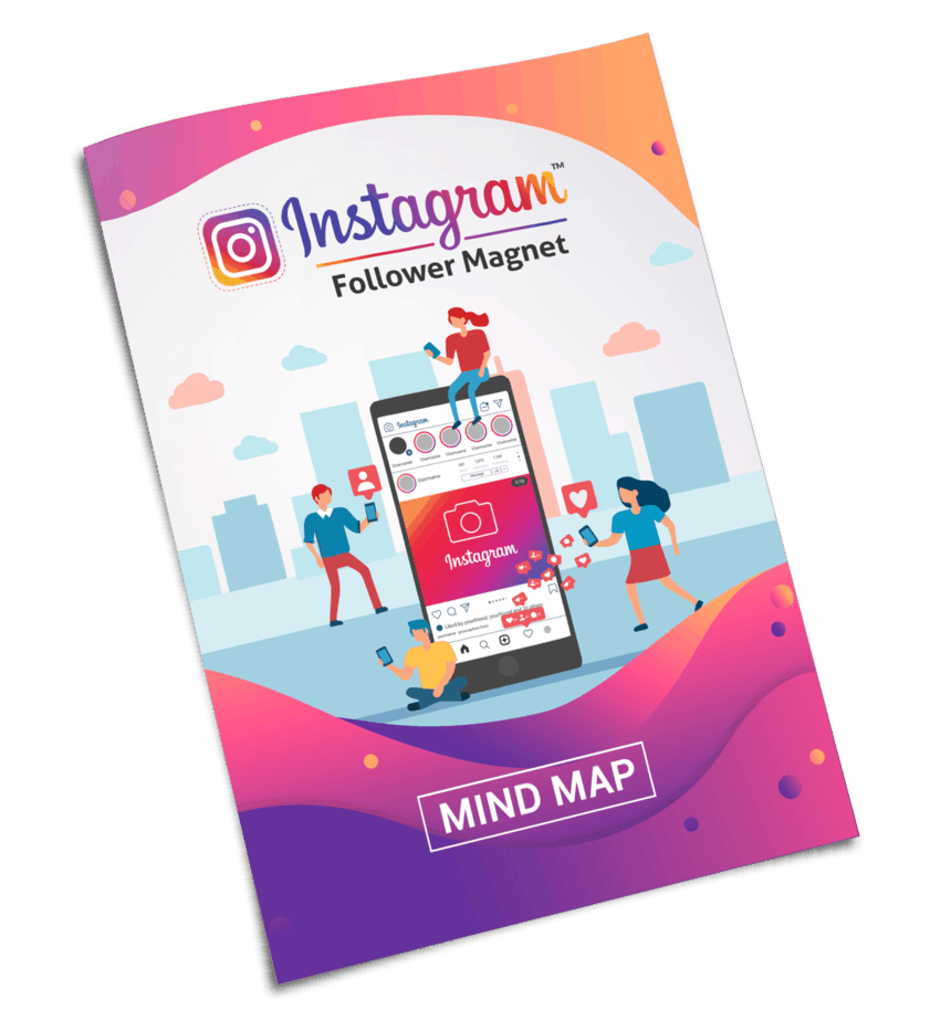 Instagram Follower Magnet PLR Sales Funnel Mind Map