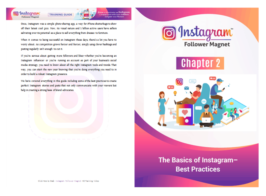 Instagram Follower Magnet PLR Sales Funnel Training Guide