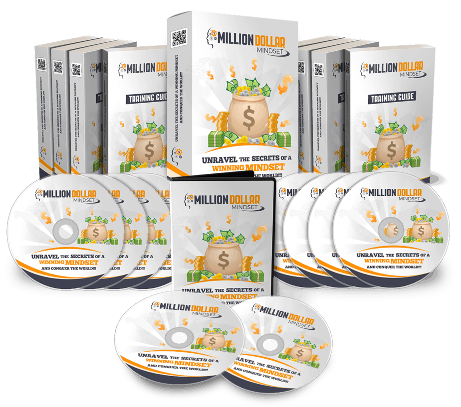 Millionaire Success Mindset PLR Sales Funnel Upsell Graphics