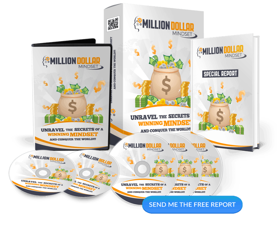 Millionaire Success Mindset PLR Sales Funnel Upsell Squeeze Page Graphics