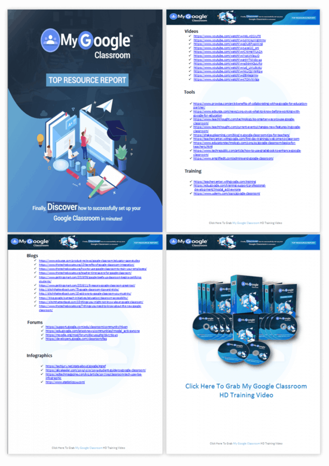 My Google Classroom PLR Sales Funnel | PLR Google Classroom