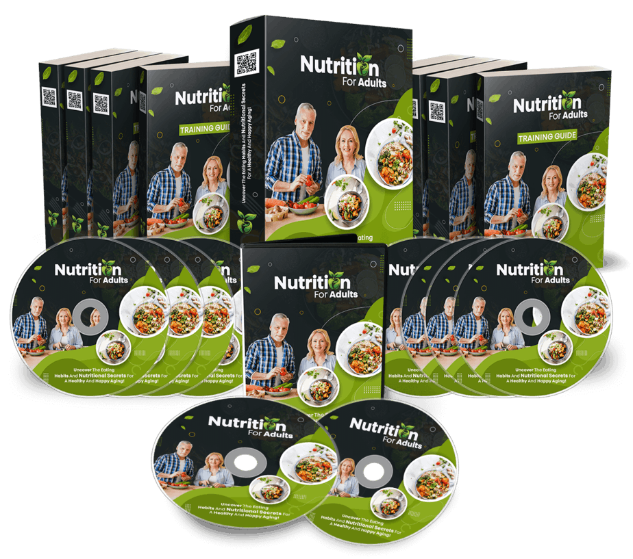 Nutrition For Adults PLR Sales Funnel Complete Package