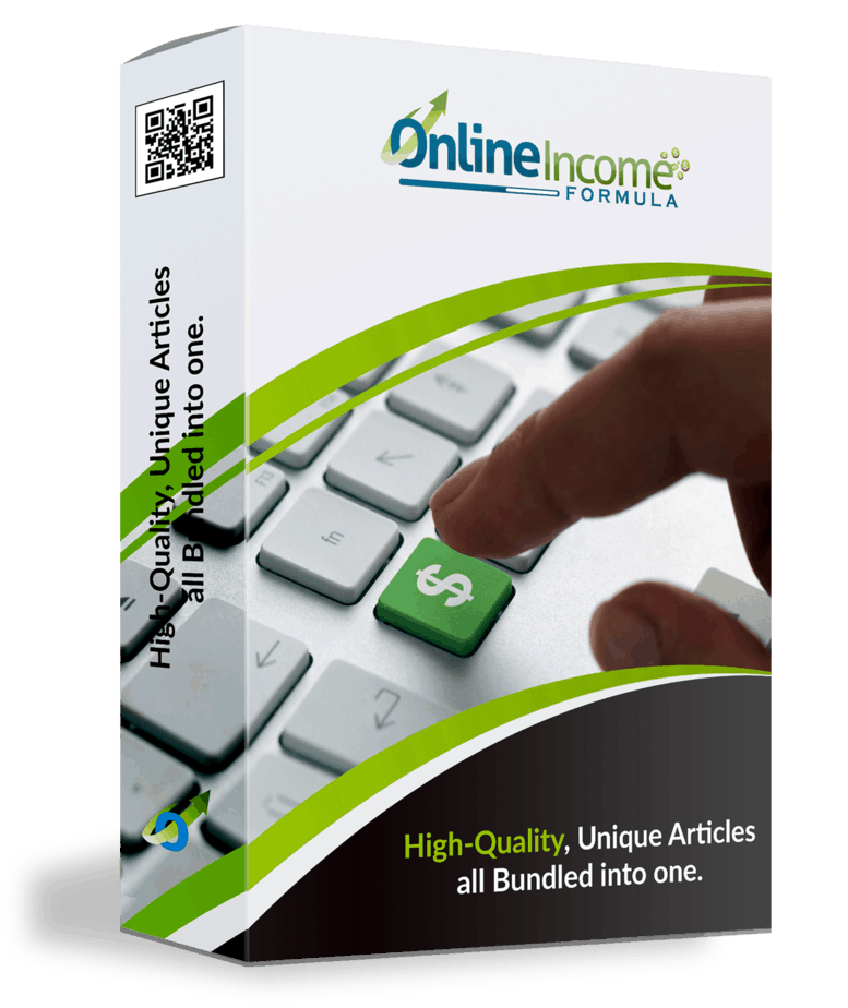 Online Income Formula PLR Sales Funnel Upsell Articles Pack