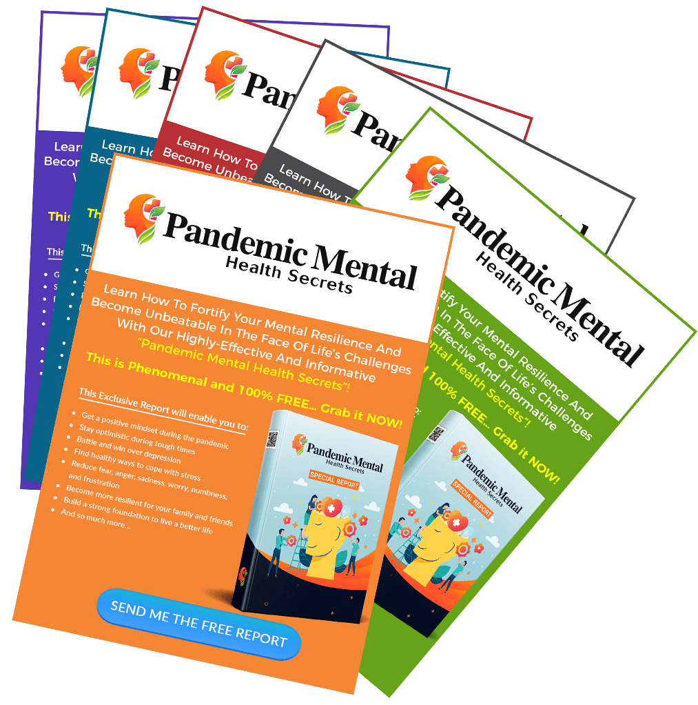 Pandemic Mental Health Secrets PLR Sales Funnel Upsell Squeeze Page