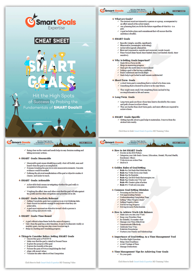 Smart Goals Expertise PLR Sales Funnel Cheatsheet Screenshot Smart Goals Expertise PLR Sales Funnel Cheatsheet Screenshot
