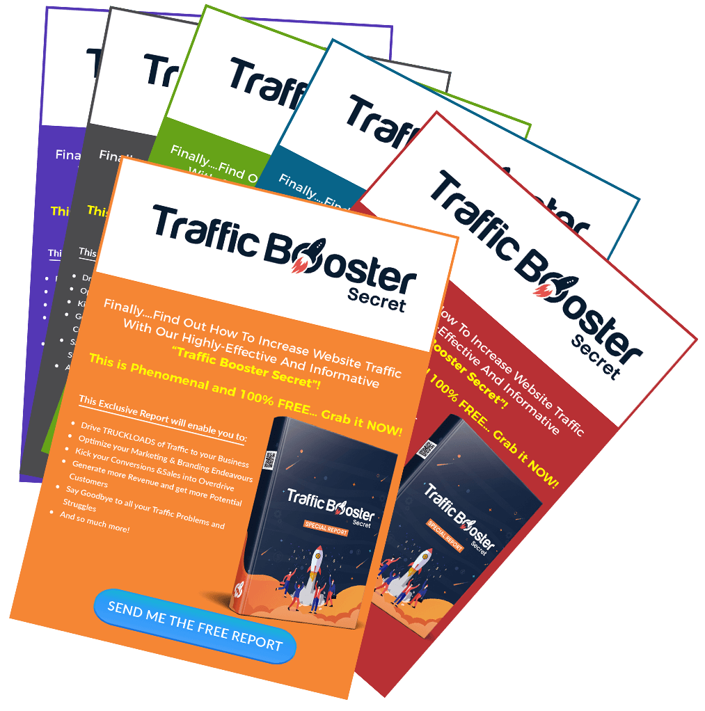 Traffic Booster Secret PLR Sales Funnel Upsell Squeeze Page