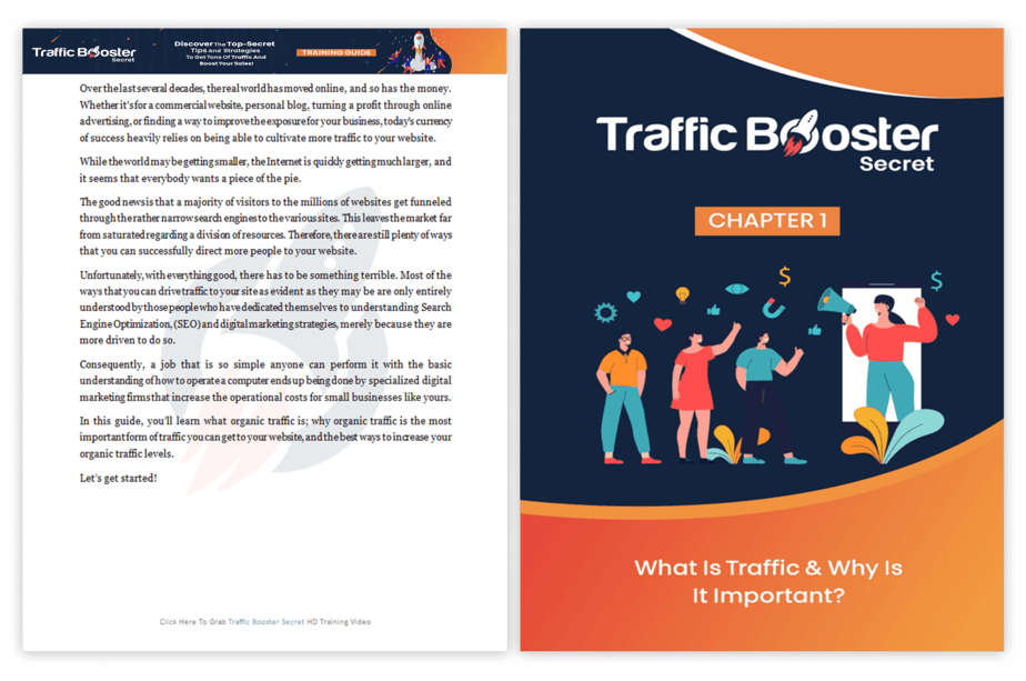Traffic Booster Secret PLR Sales Funnel Training Guide 