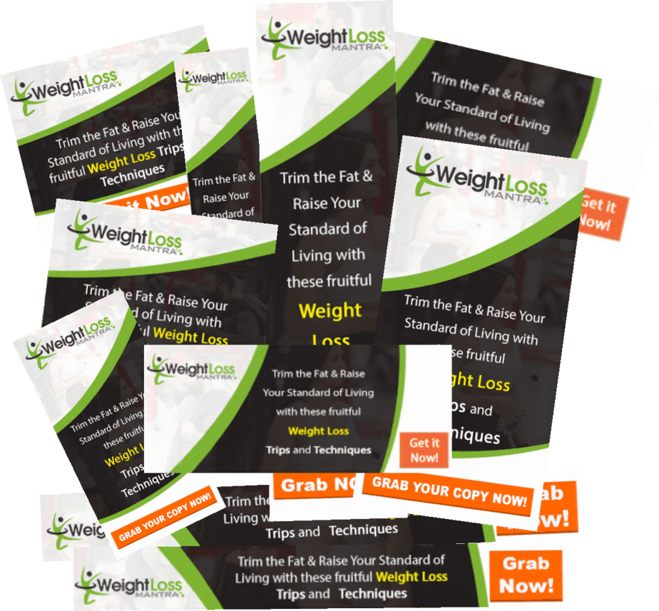 Weight Loss Mantra PLR Sales Funnel Animated Banners