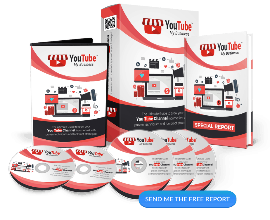 YouTube My Business PLR Sales Funnel Upsell Squeeze Page Graphics