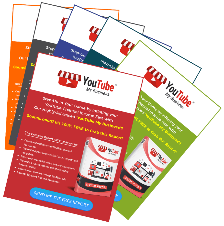 YouTube My Business PLR Sales Funnel Upsell Squeeze Page