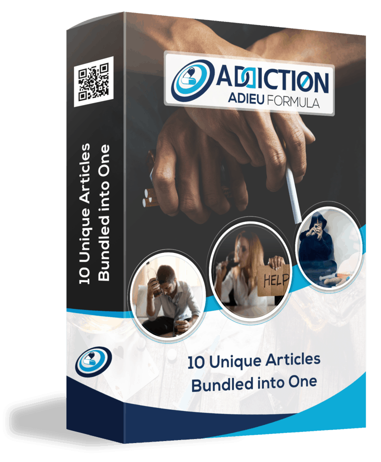 Addiction Adieu Formula PLR Sales Funnel Articles Pack