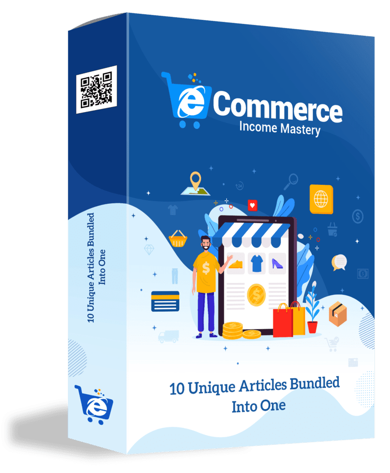 Ecommerce Income Mastery PLR Sales Funnel Articles Pack