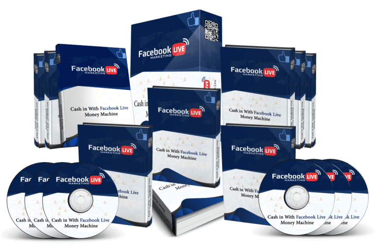 Facebook Live Marketing PLR Sales Funnel Upsell Graphics 