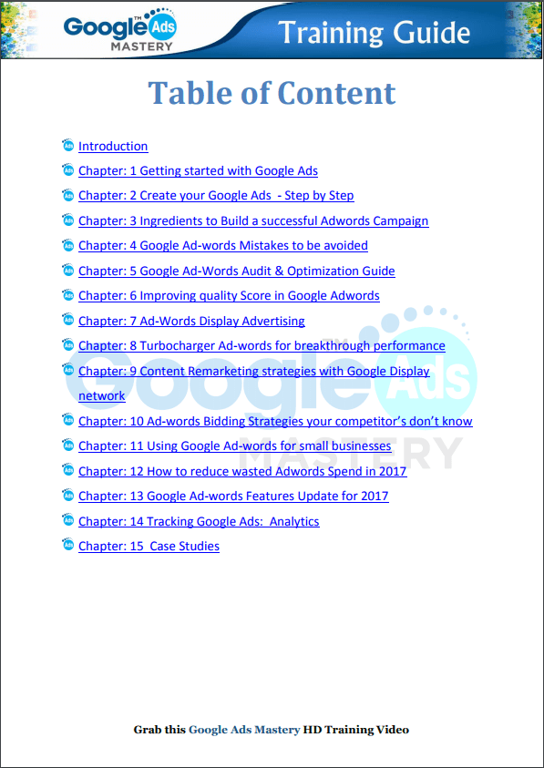 Google Ads Mastery PLR Sales Funnel Training Guide