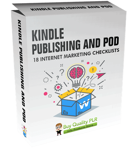 Internet Marketing Checklists Kindle Publishing and POD