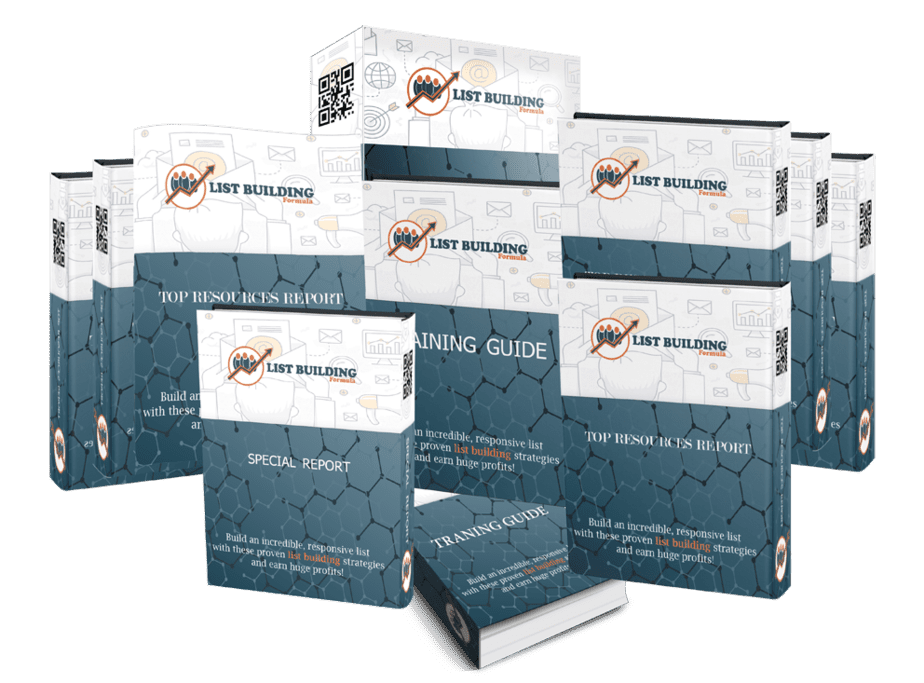 List Building Formula PLR Sales Funnel Professional Graphics