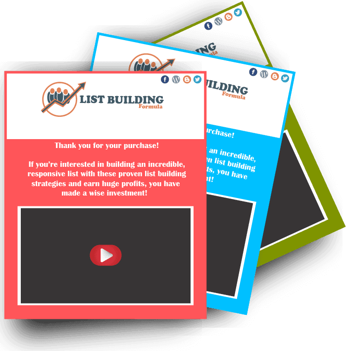 List Building Formula PLR Sales Funnel Upsell Minisites