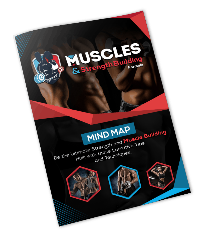Muscles and Strength Building Formula PLR Sales Funnel Mind Map