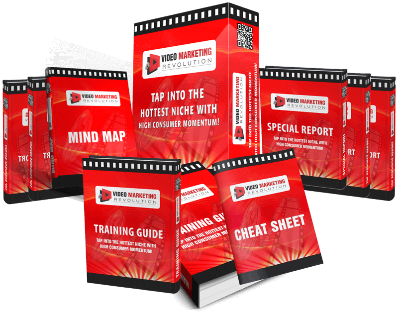 Video Marketing Revolution PLR Sales Funnel Professional Graphics