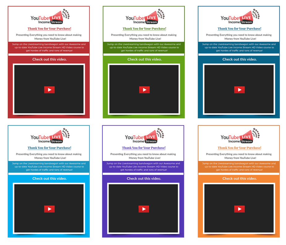 YouTube Live Income Stream PLR Sales Funnel Upsell Minisites YouTube Live Income Stream PLR Sales Funnel Upsell Minisites