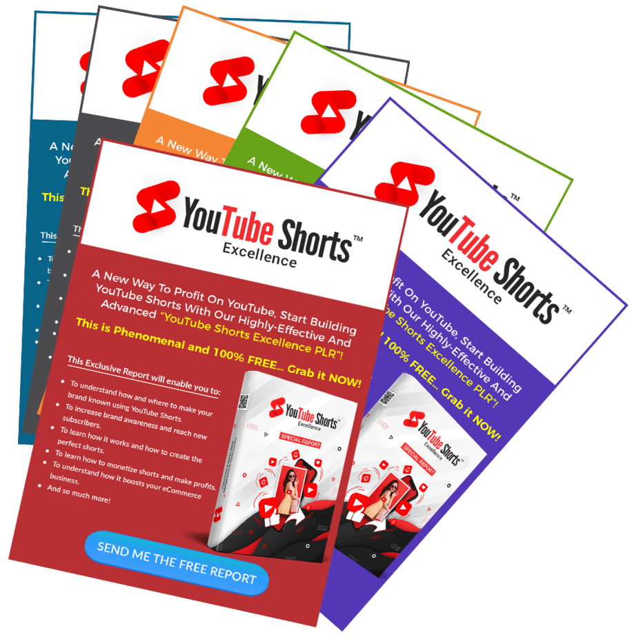 YouTube Shorts Excellence PLR Sales Funnel Squeeze Page