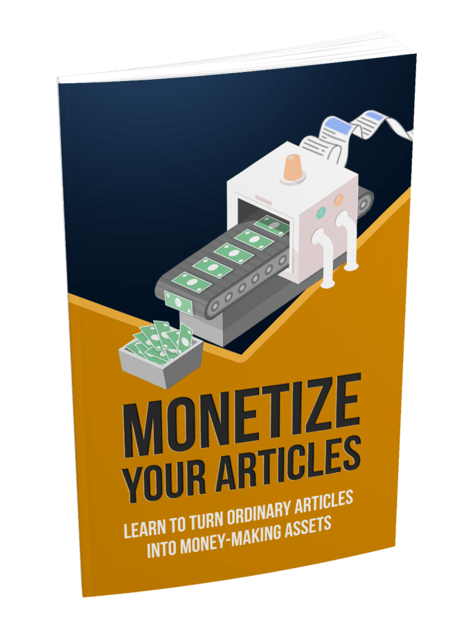 Monetize Your Articles