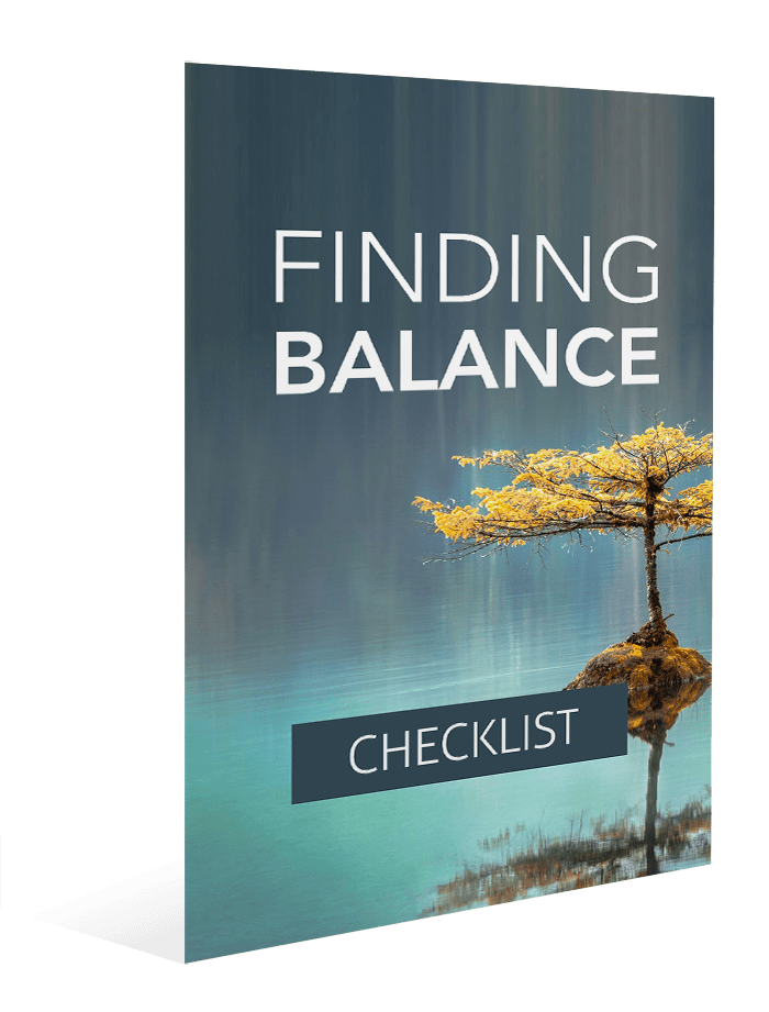 Finding Balance Checklist