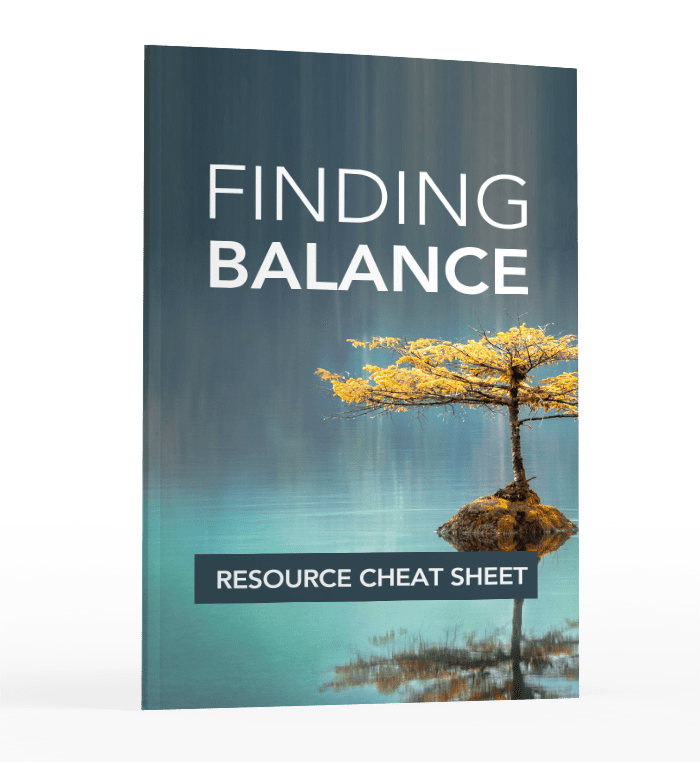 Finding Balance Resource