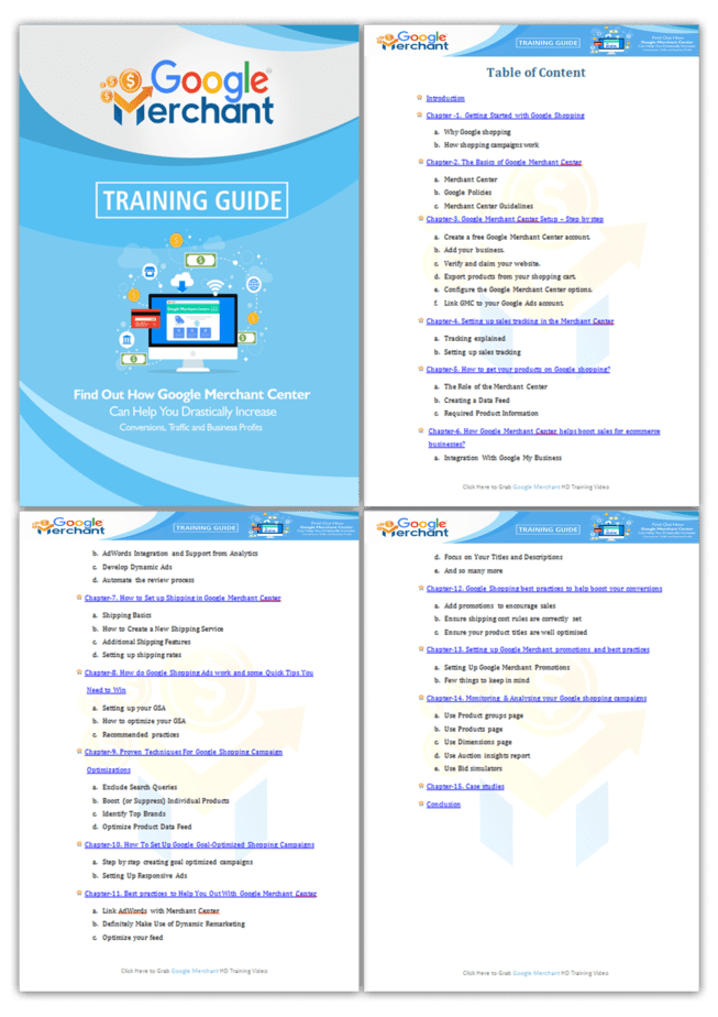 Google Merchant PLR Sales Funnel | Google Merchant PLR Package