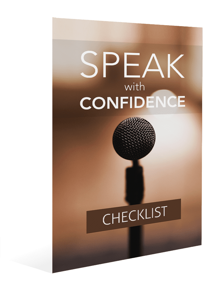 Speak With Confidence Checklist