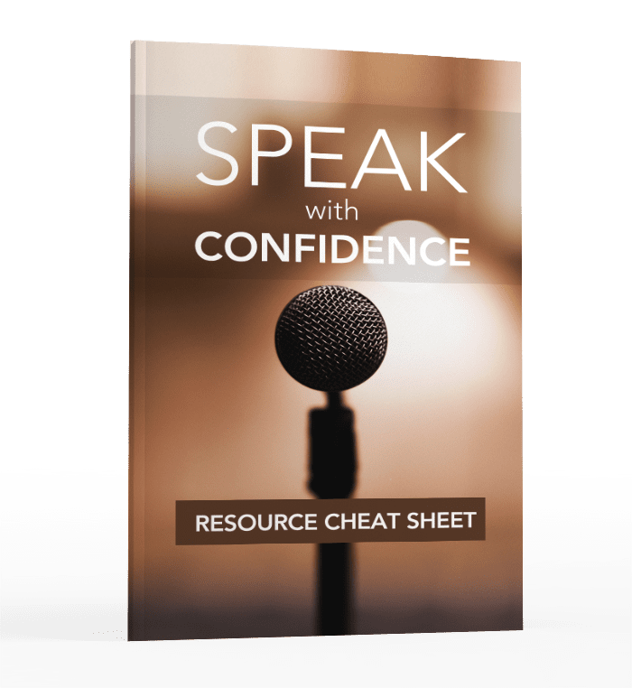 Speak With Confidence Resource