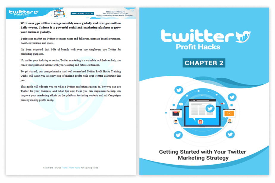Twitter Profit Hacks PLR Sales Funnel Training Guide Twitter Profit Hacks PLR Sales Funnel Training Guide