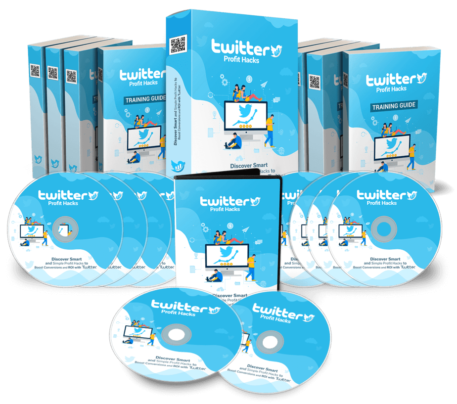 Twitter Profit Hacks PLR Sales Funnel Upsell Graphics