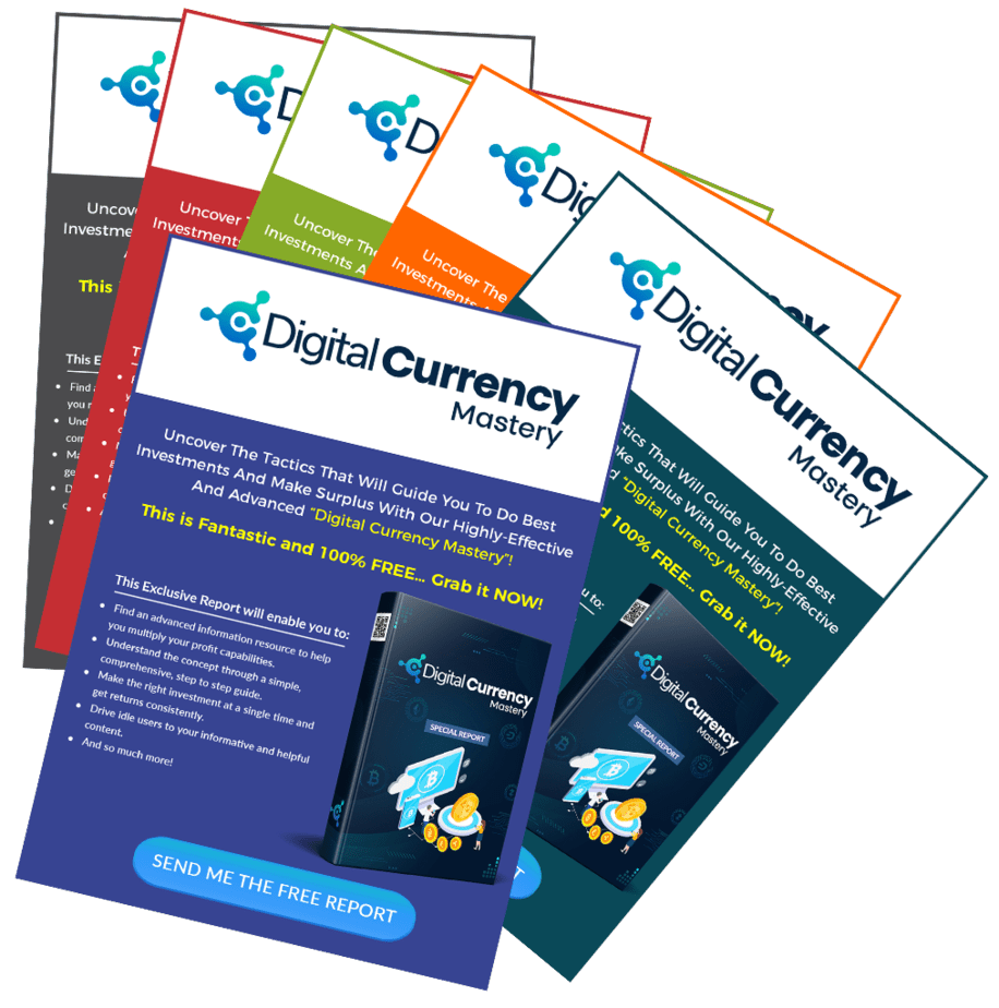 Digital Currency Mastery PLR Sales Funnel Upsell Squeeze Page
