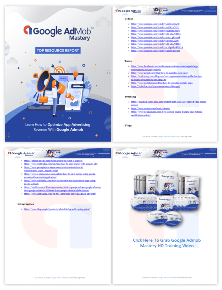 Google AdMob Mastery PLR Sales Funnel | Google Admob PLR