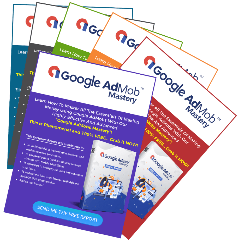 Google AdMob Mastery PLR Sales Funnel Upsell Squeeze Page