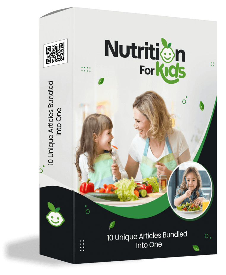 Nutrition for Kids PLR Sales Funnel Articles Pack